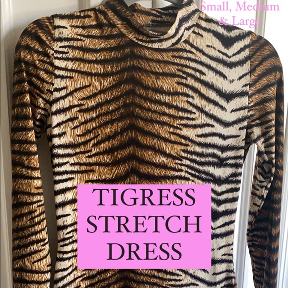 TIGRESS STRETCH DRESS - Picture 3 of 4